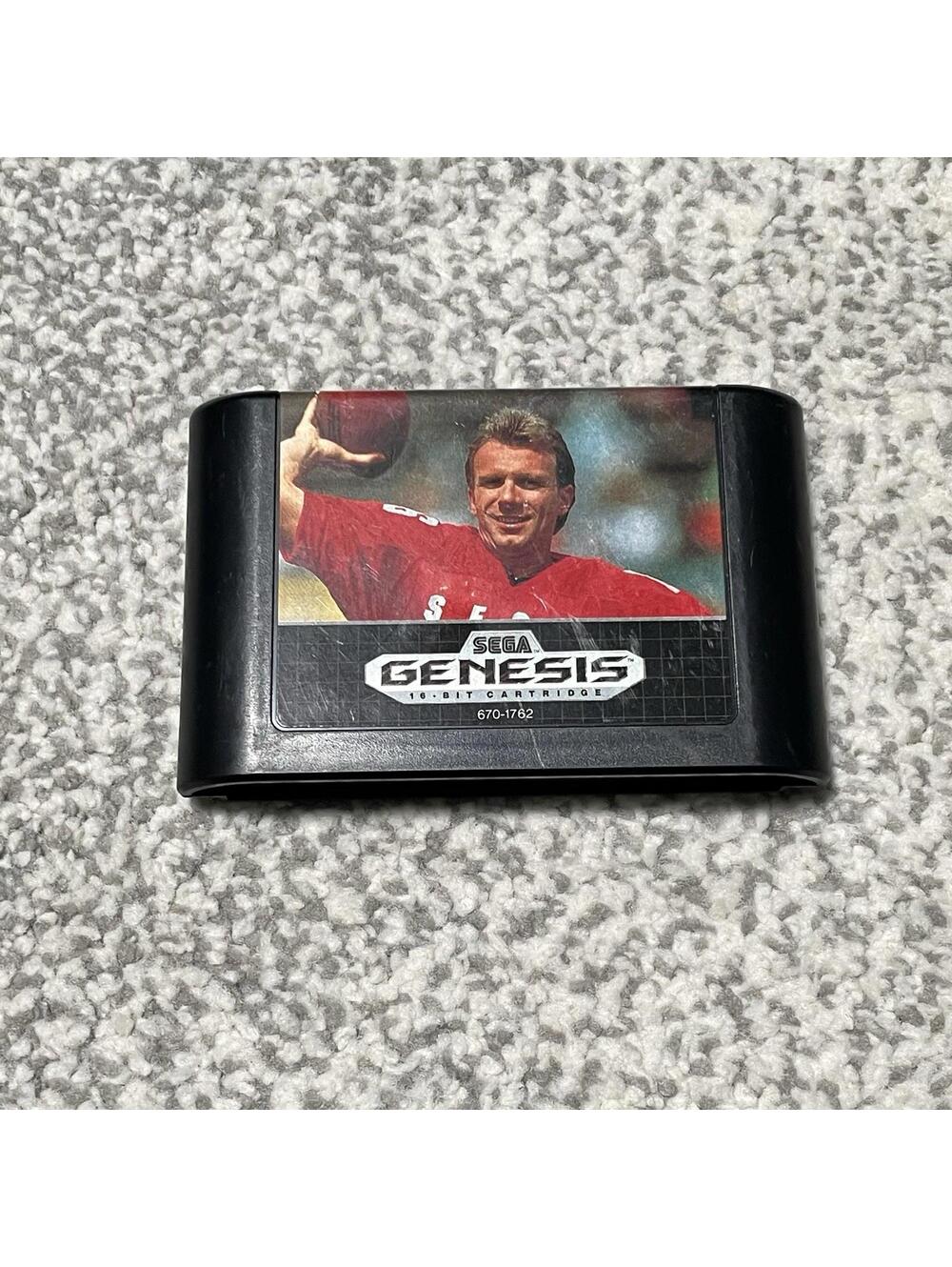 Joe Montana II Sports Talk Football (Sega Genesis, 1991) - Tested Working